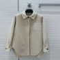 LOEWE Overshirt in wool and cashmere