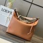 LOEWE Cubi Crossbody bag in supple smooth calfskin and jacquard