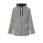 LV Striped Hooded Parka