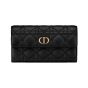 Dior Caro Orchid Long Wallet