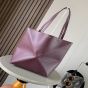 LOEWE Medium Puzzle Fold tote in shiny calfskin