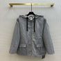 LV Striped Hooded Parka