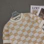 Gucci GG wool bouclé jacquard top