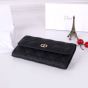 Dior Caro Orchid Long Wallet