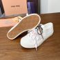 MIU MIU Washed denim sneakers