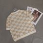 Gucci GG wool bouclé jacquard top