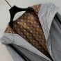 LV Striped Hooded Parka