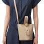 LOEWE Mini Pebble Bucket bag in soft grained calfskin