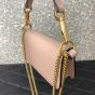VALENTINO GARAVANI LOCÒ MICRO BAG IN CALFSKIN LEATHER WITH CHAIN