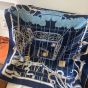Hermès La Ligne Coup de Fouet scarf 90