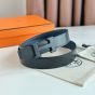 Hermès H belt buckle & Reversible leather strap 32 mm