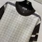Hermès "Coaching Deja Vu" short-sleeve twillaine sweater