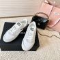 MIU MIU Gymnasium technical fabric and suede sneakers