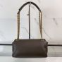 YSL Calypso small in plunged lambskin