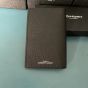 YSL CASSANDRE continental wallet in grain de poudre leather