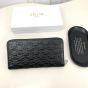 Celine Large zipped wallet IN CALFSKIN WITH TRIOMPHE EMBOSSED