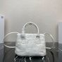 Prada Galleria shearling mini-bag