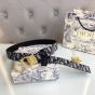 Dior 30 Montaigne Reversible Belt