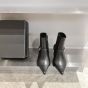 YSL LEE booties in glazed leather