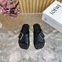 LOEWE Petal Belt flat sandal in vegetable-tanned calfskin