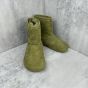 LOEWE Lago boot in suede and shearling