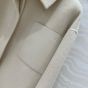 LOEWE Overshirt in wool and cashmere