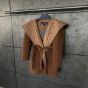 LV Reversible Zip-Off Wrap Coat