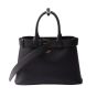 Prada Buckle small leather handbag with belt