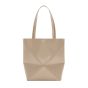 LOEWE Medium Puzzle Fold tote in shiny calfskin