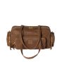 MIU MIU Pocket washed nappa leather bag