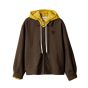 MIU MIU Kid mohair and technical pongé blouson jacket