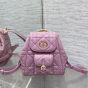 Small Dior Caro Backpack