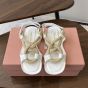 MIU MIU Flat cord sandals