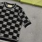 Gucci GG wool bouclé jacquard top
