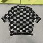 Gucci GG wool bouclé jacquard top