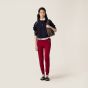 MIU MIU Technical yarn zipper cardigan