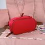 MIU MIU Canvas and leather backpack