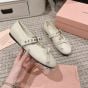 MIU MIU Leather ballerinas