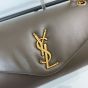 YSL Calypso small in plunged lambskin