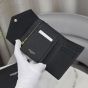 YSL CASSANDRE MATELASSÉ small envelope wallet in grain de poudre leather