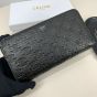 Celine Large zipped wallet IN CALFSKIN WITH TRIOMPHE EMBOSSED