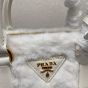 Prada Galleria shearling mini-bag