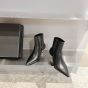 YSL LEE booties in glazed leather