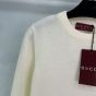 Gucci Wool and cashmere sweater with Web