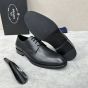 Prada Brushed leather derby shoes