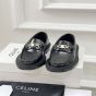 CELINE UNIVERSITÉ TRIOMPHE CHAIN LOAFFER in POLISHED BULL