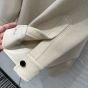 LOEWE Overshirt in wool and cashmere