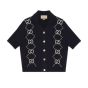 Gucci Cotton cardigan with GG intarsia