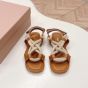 MIU MIU Flat cord sandals