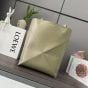 LOEWE Medium Puzzle Fold tote in shiny calfskin